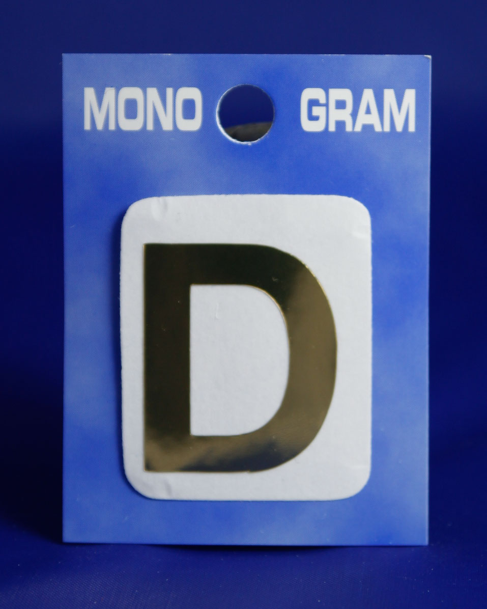 28GD 28mm Gold D Monogram