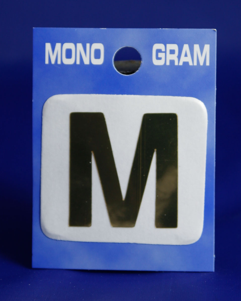 28GM 28mm Gold M Monogram