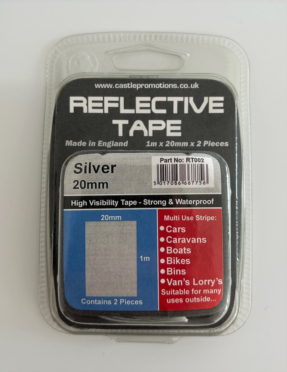 RTS Reflective Tape Silver