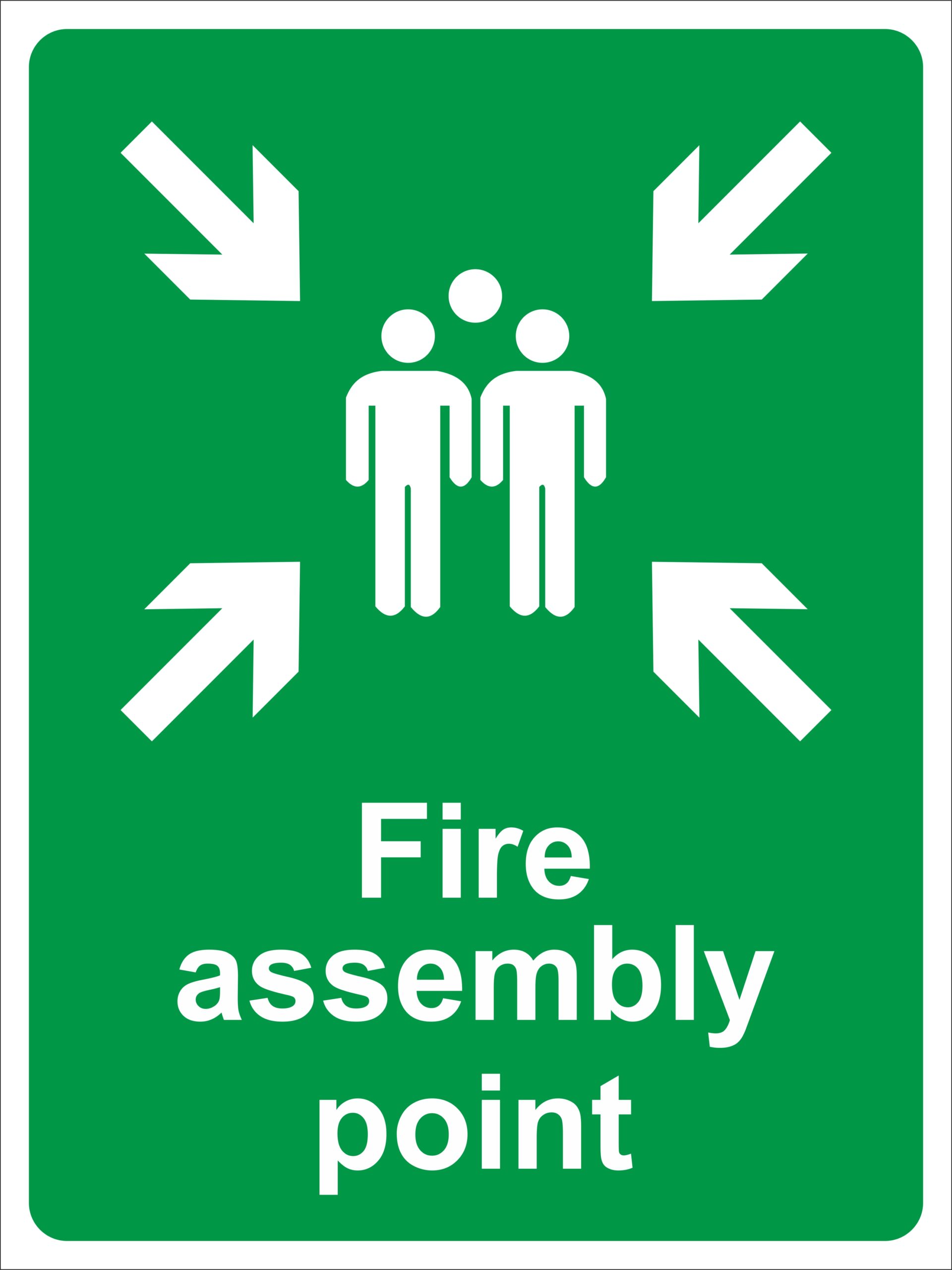 SS039F Fire Assembly Point