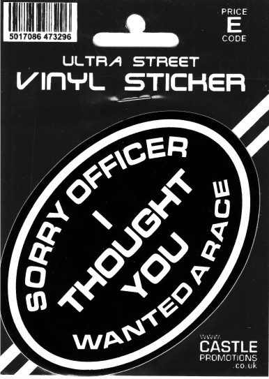 V571 Sorry Officer