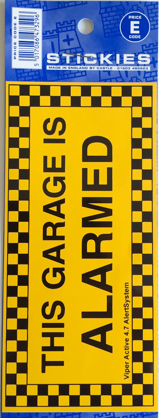 V586 Garage Is Alarmed