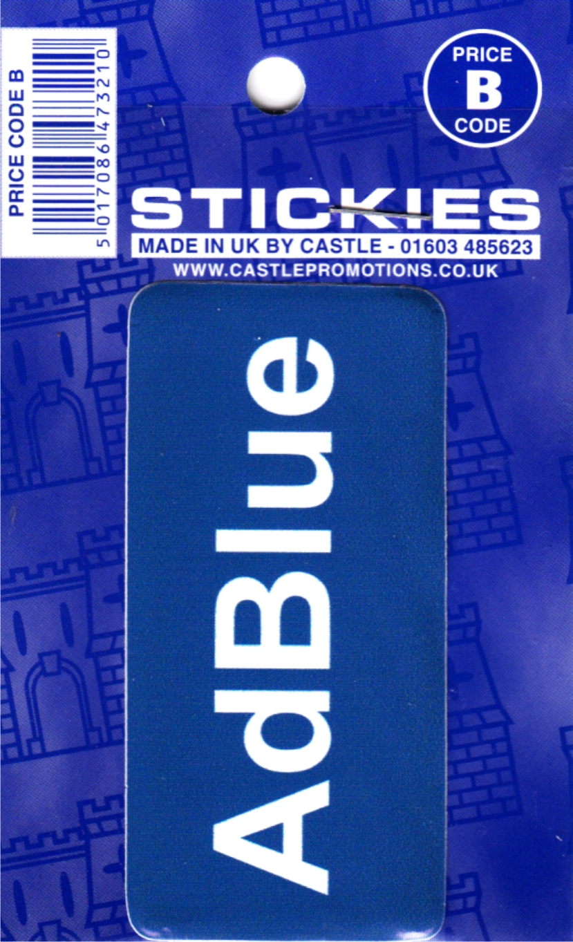 V663 AdBlue Sticker