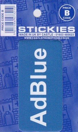 AdBlue Sticker