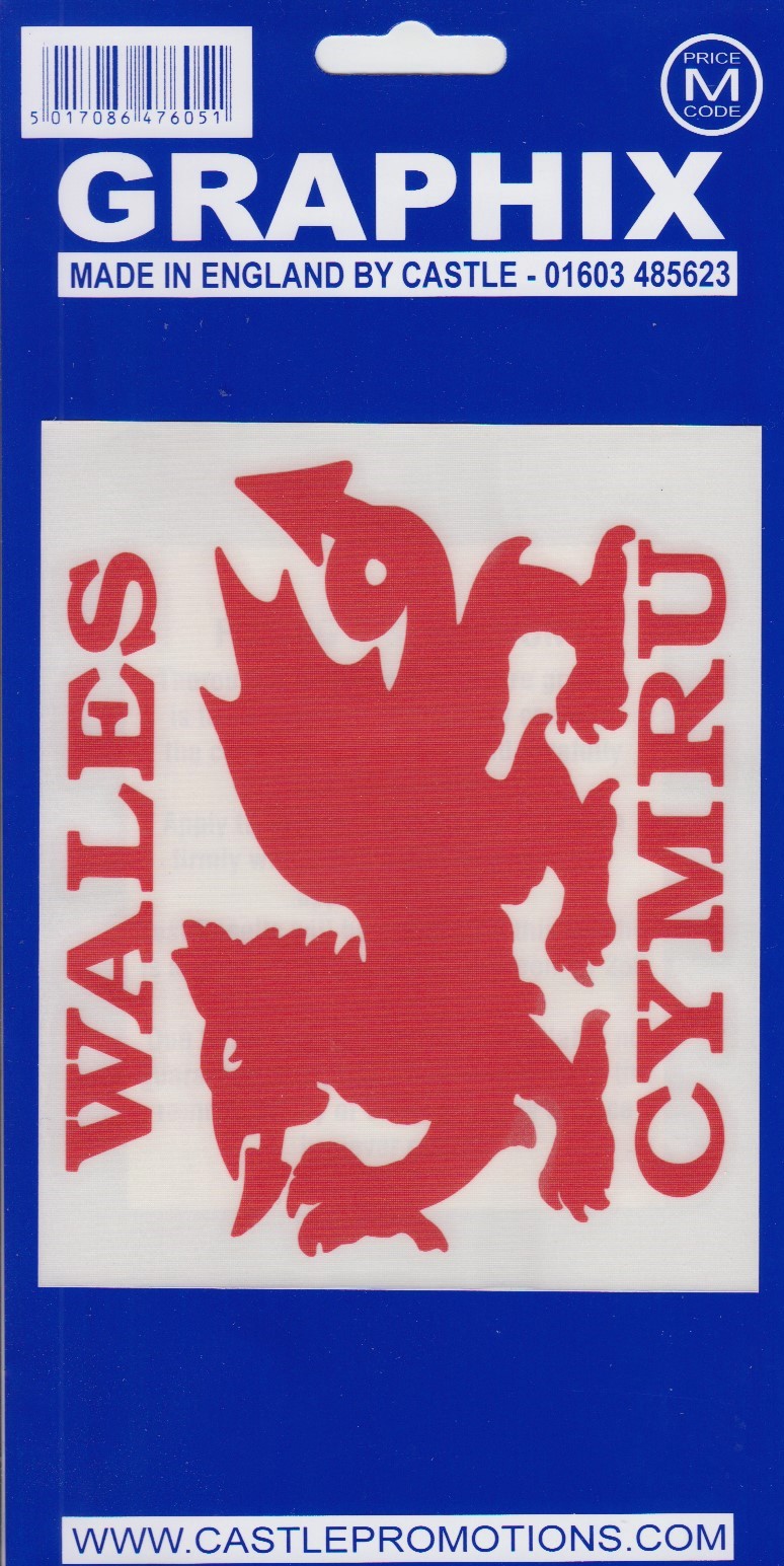 Wales Graphic Sticker