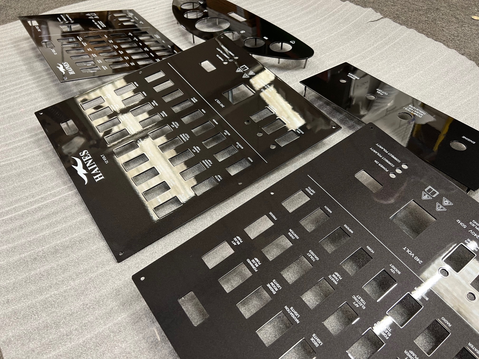 Screen Printed Control Panels