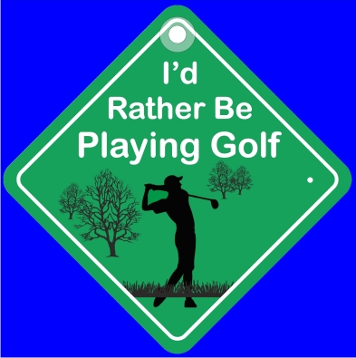DH58 I'd Rather Be Playing Golf
